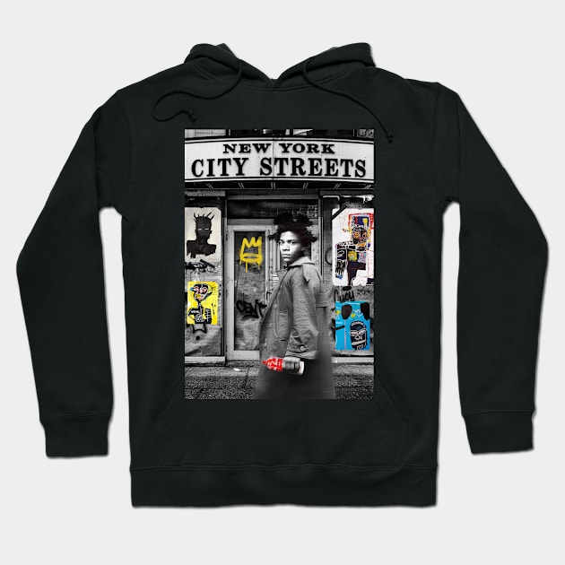 NY city streets Hoodie by Dikhotomy